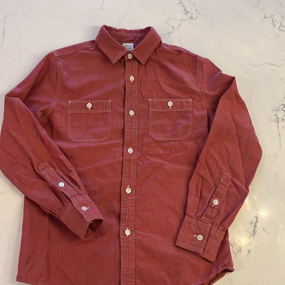 Crewcuts red Oxford